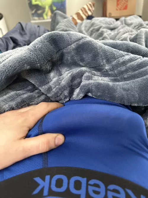 I just woke up, who wants to see me pull it out?