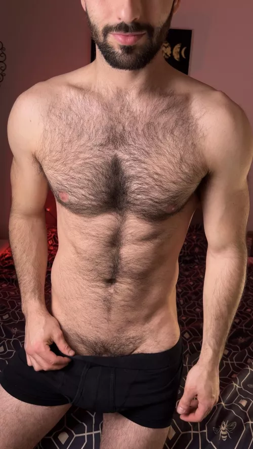 I like to keep them the same length as my chest hairs