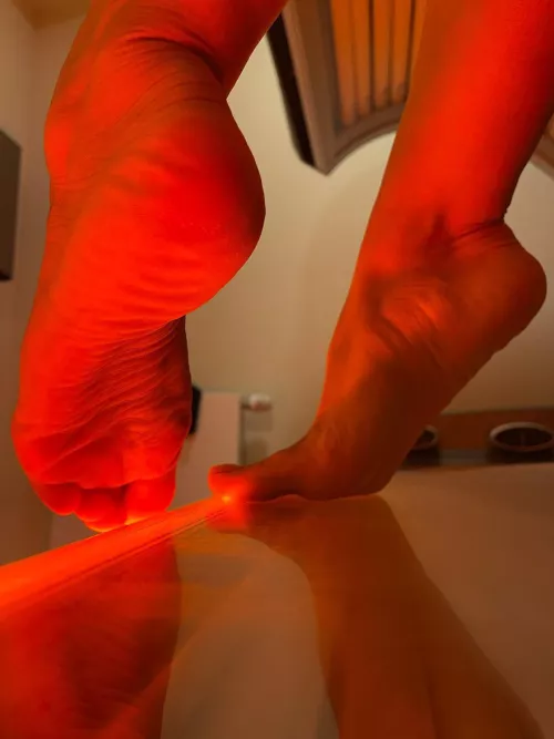 I was in tanning bed. Would u touch them?