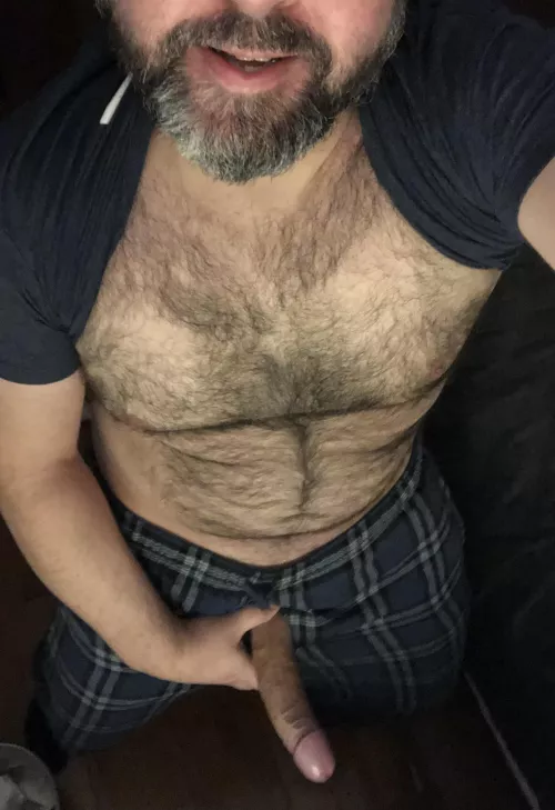 It’s always a great way to wrap up the day, being ravished by a man covered in black and grey.