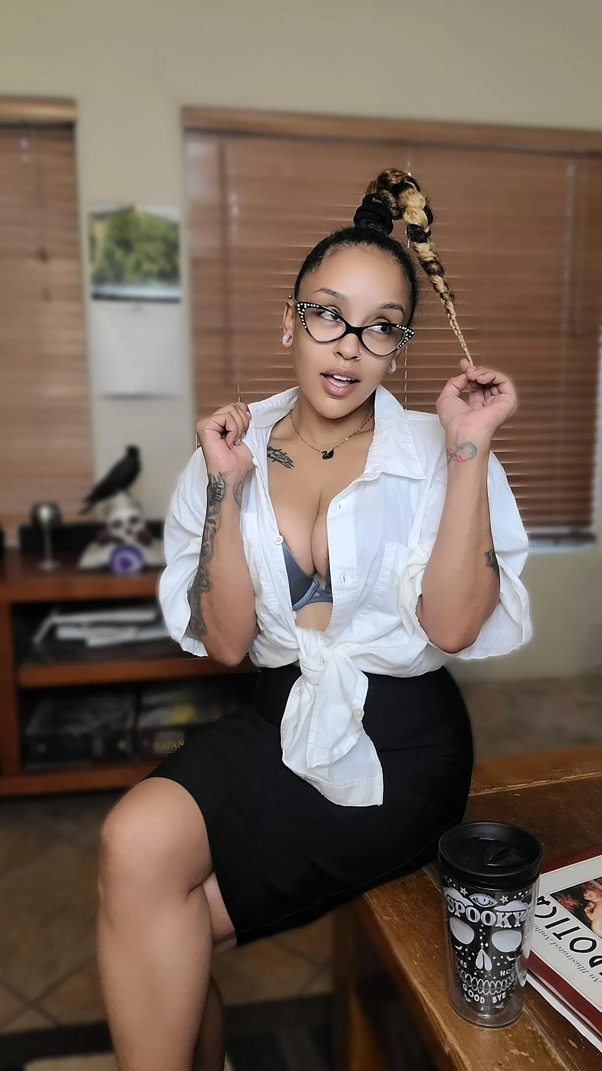 Just a naughty librarian, do you need a book...