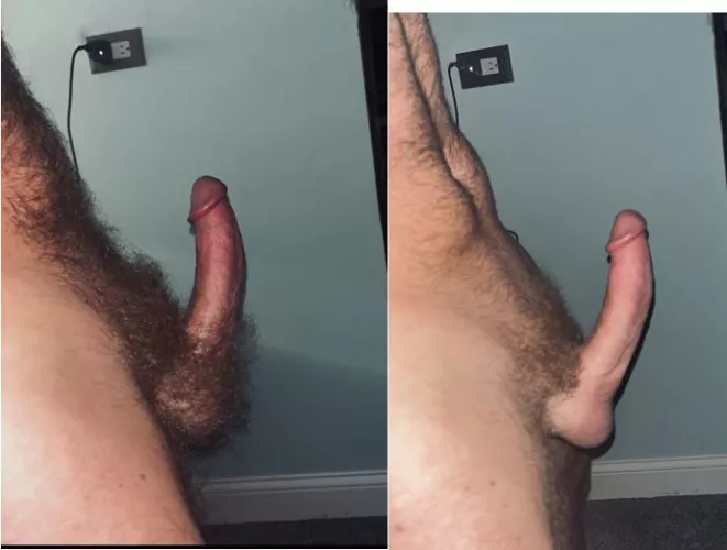 Just a side by side comparison. Don’t worry, still looks like the left side