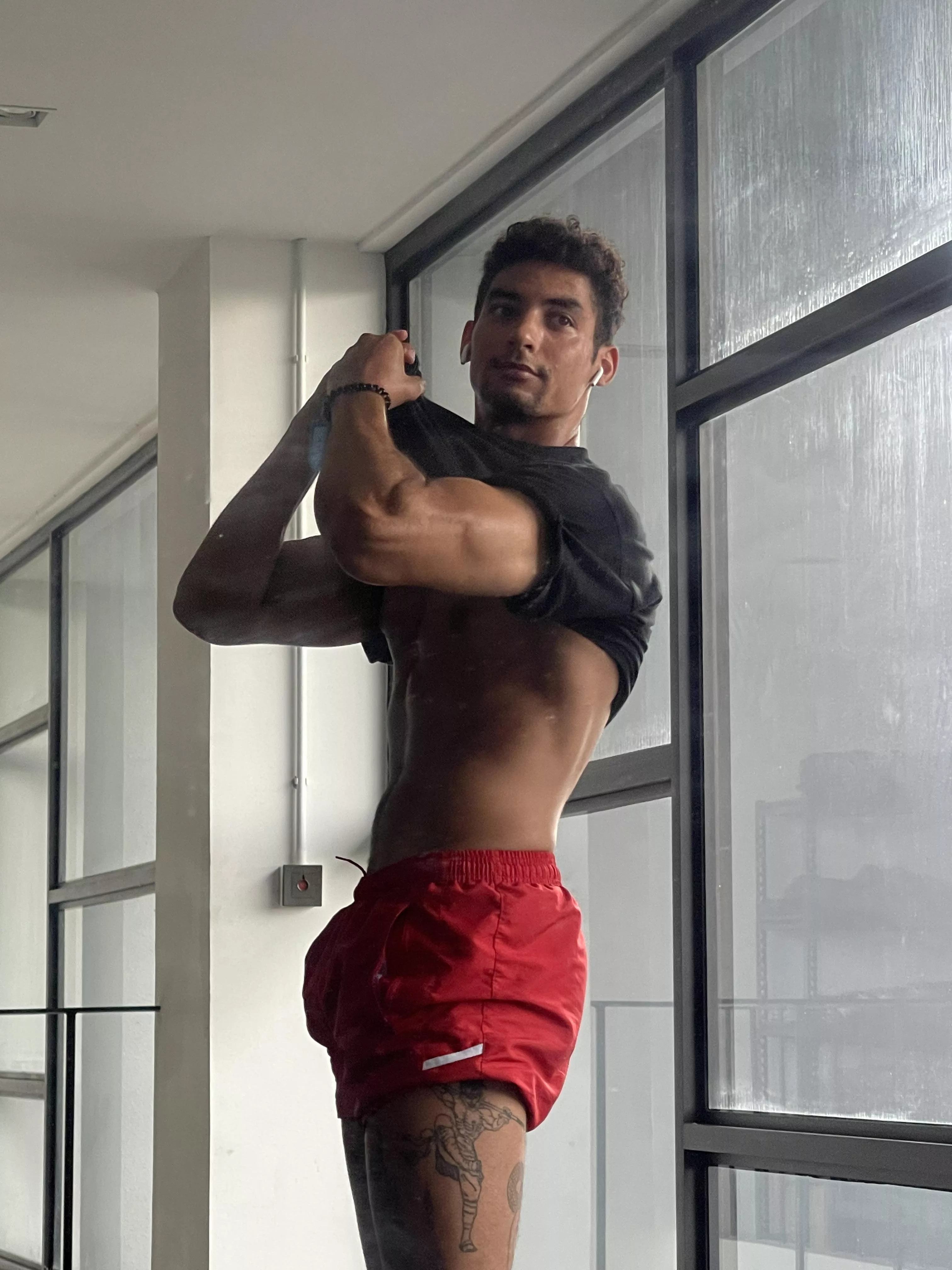 Just some post workout flexing..