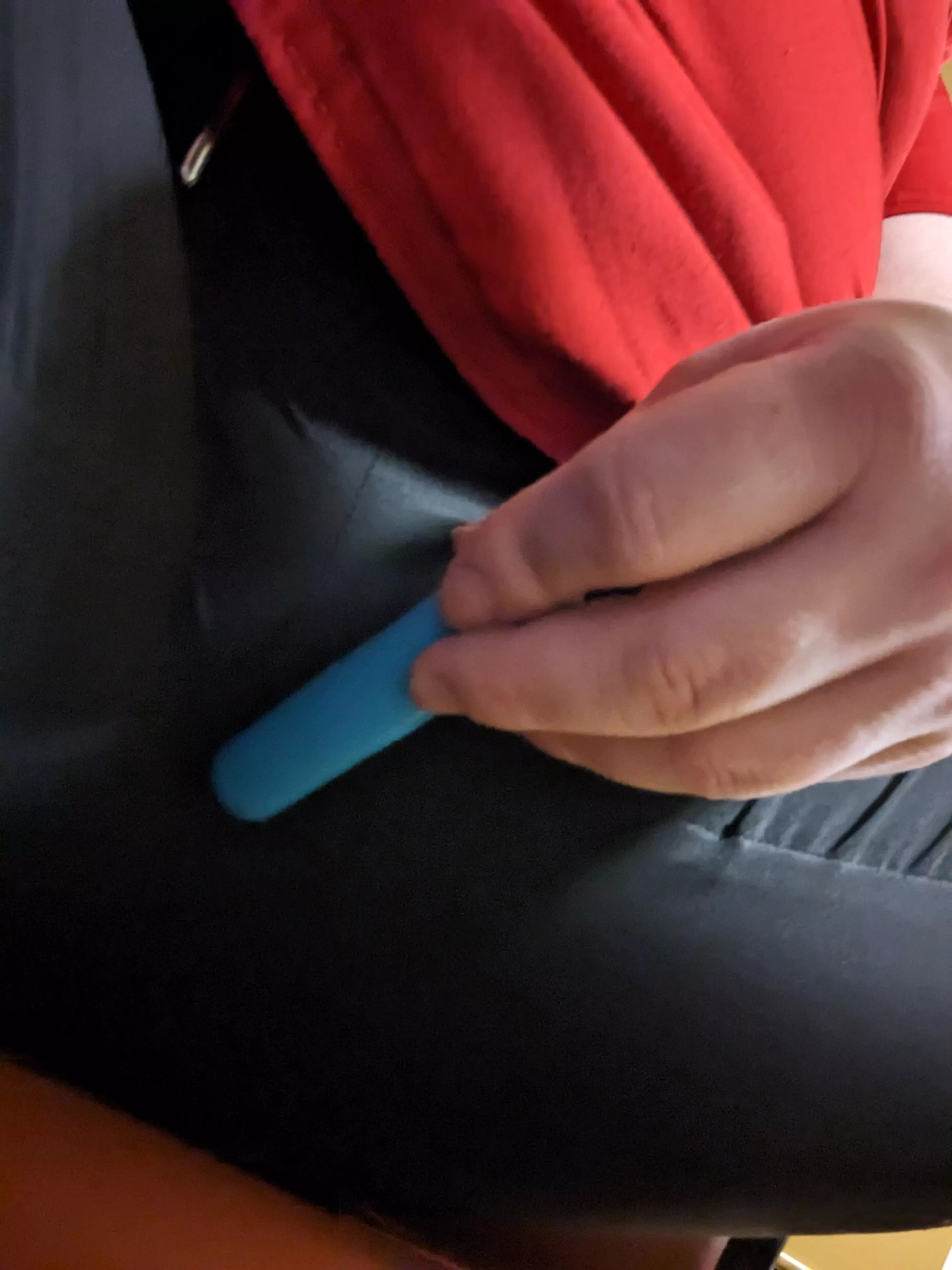 let play at work over the scrubs