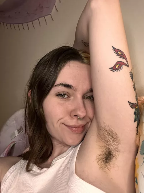 lick or sniff my sweaty pits?