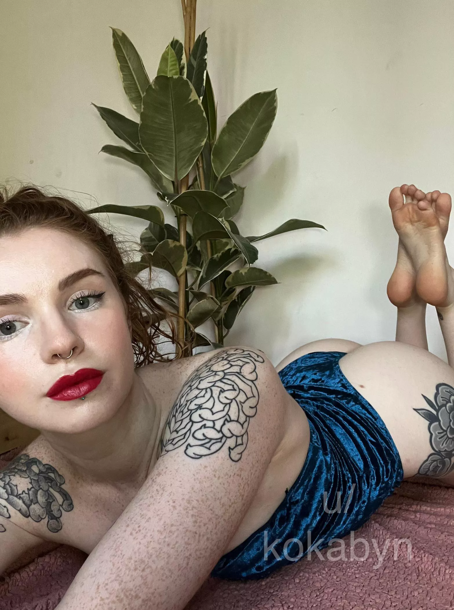 Love this velvet body suit [f]