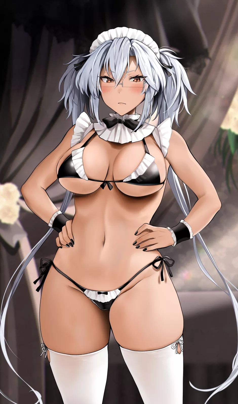 Maid bikini Musashi [Kancolle]