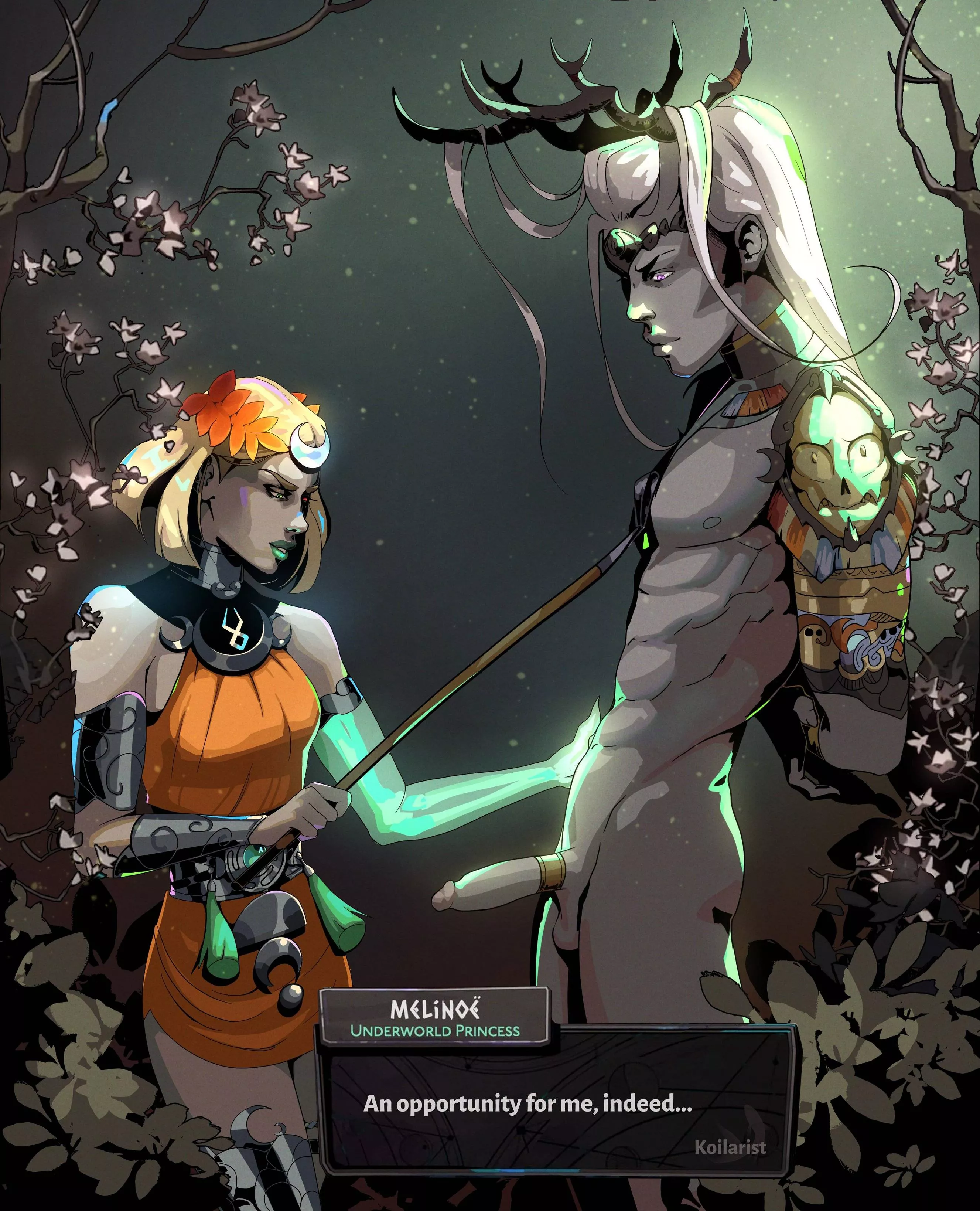 Melinoe is in control