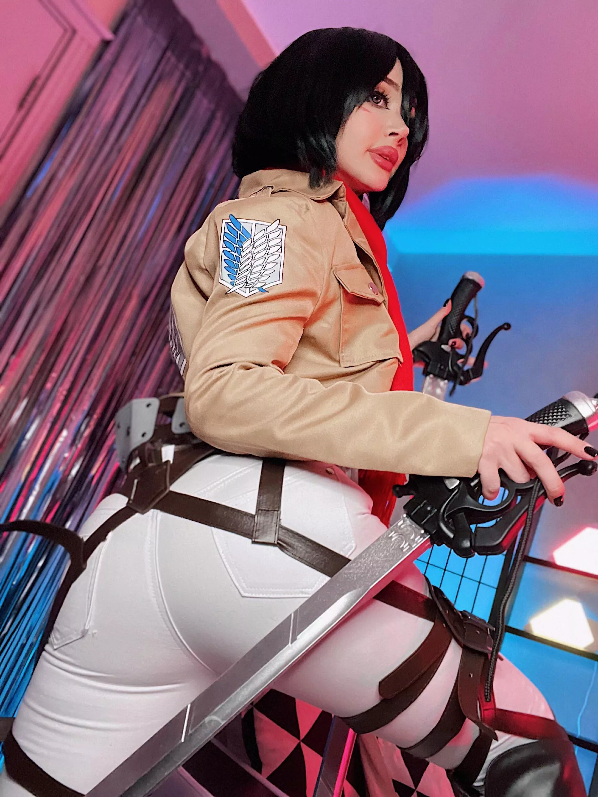 Mikasa from Attack on Titans by Purple Bitch