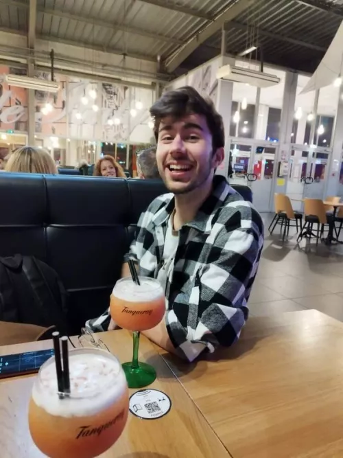 My first drink from 5 month