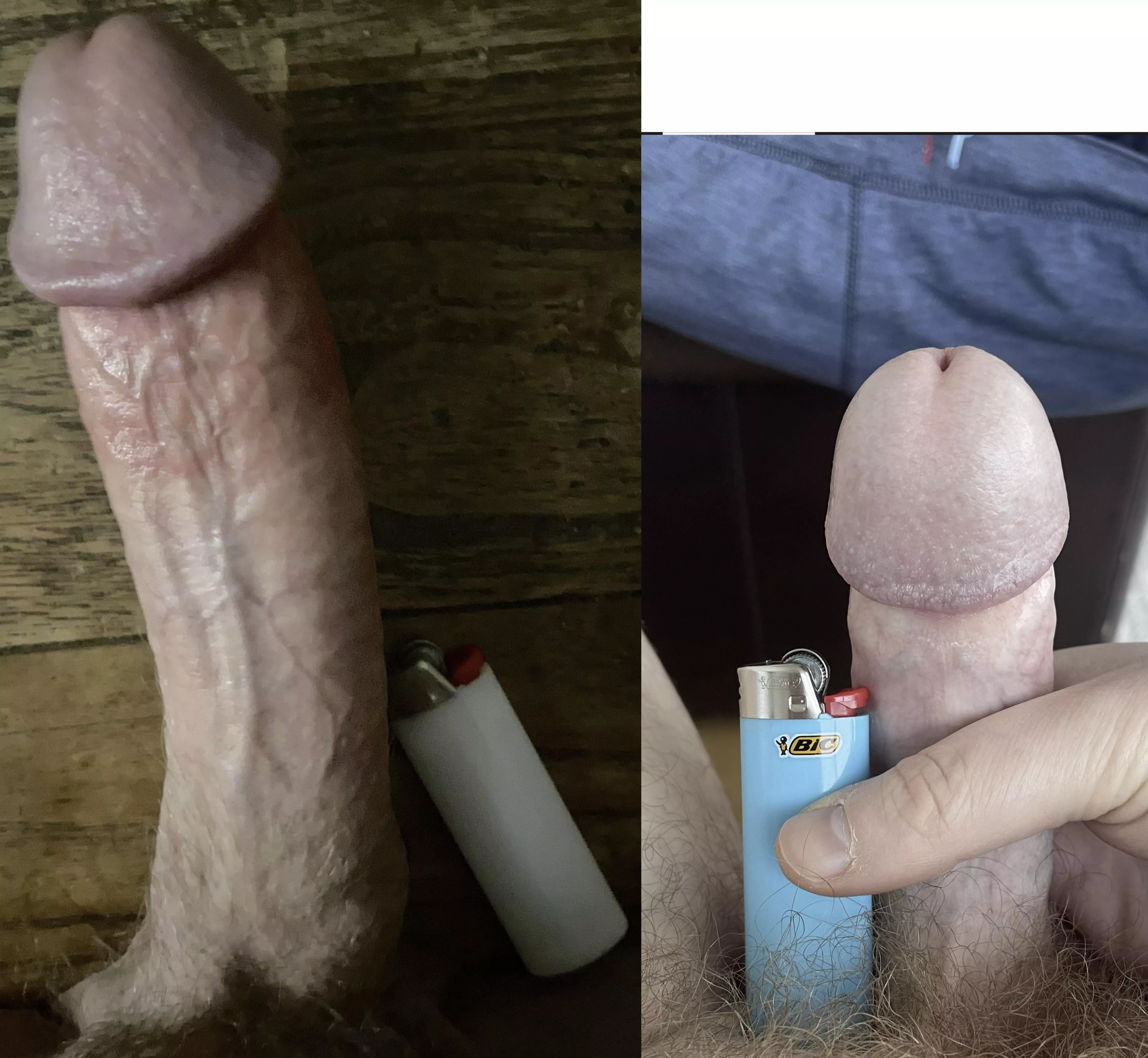 My friend on the right saw your comments on our last side by side. Tried his hardest to get his biggest this time, what do you think?