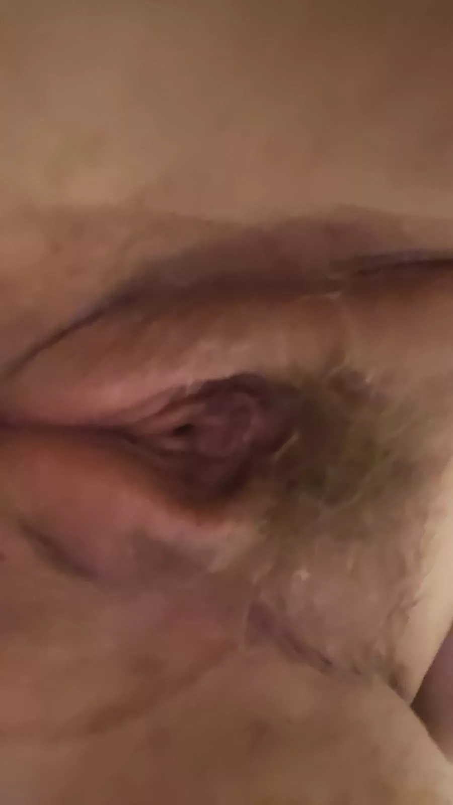 My little gape after pumping in the bath