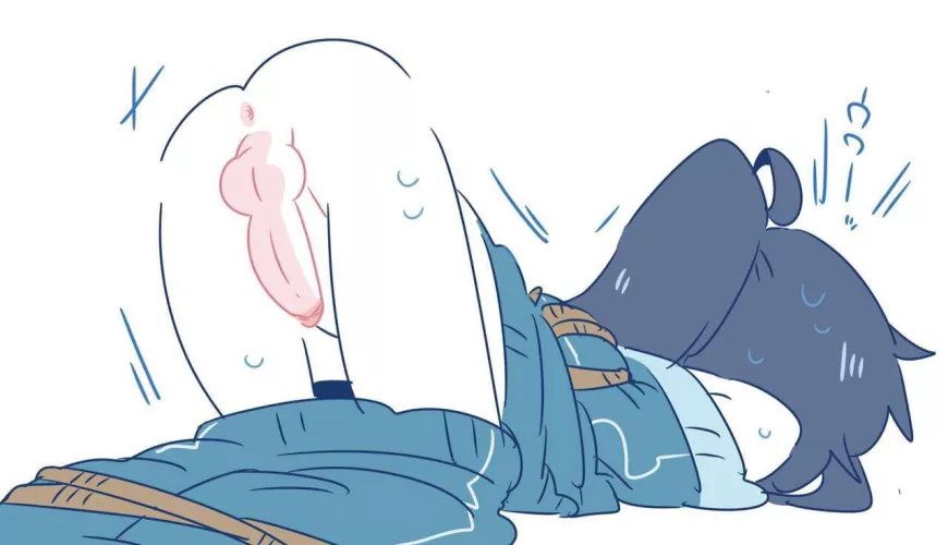 Oh nooo I fell over and my tight hole is completely exposed~