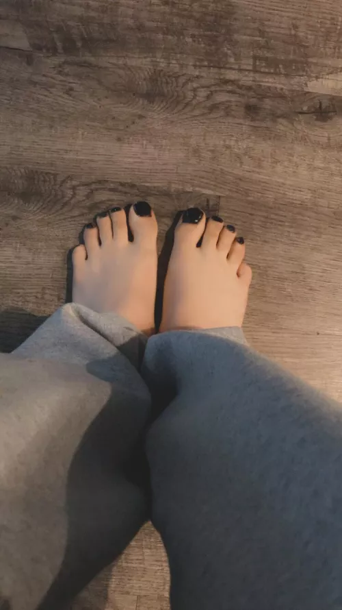 painted my nails for the first time