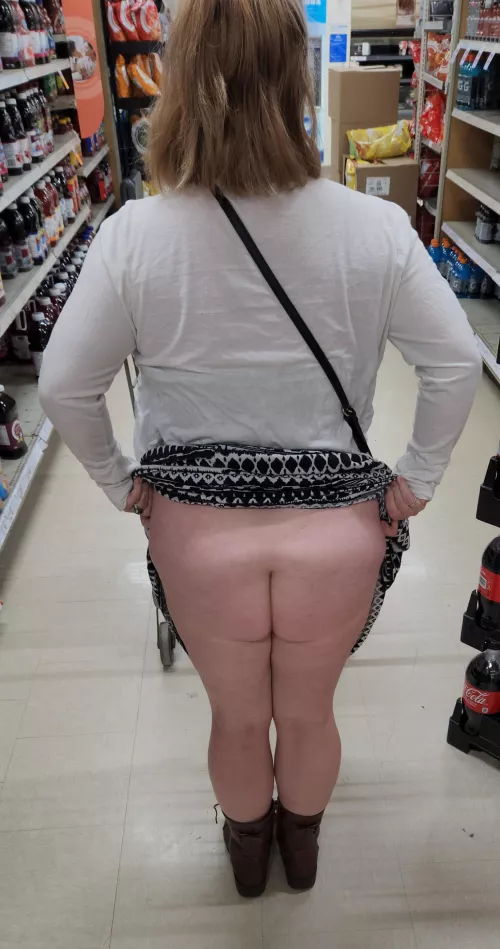 quick flash while shopping