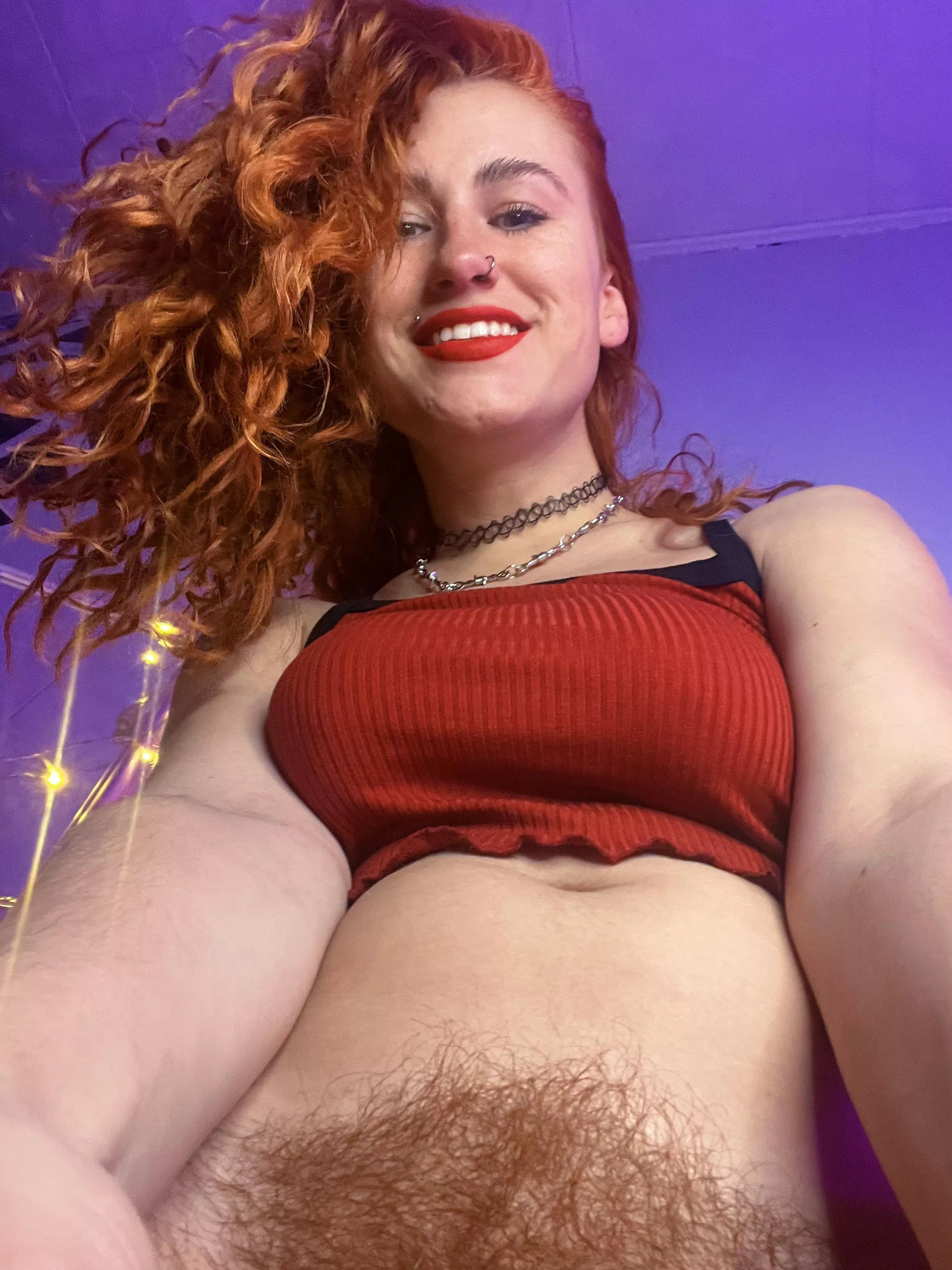 Ready to lick my bush?👅