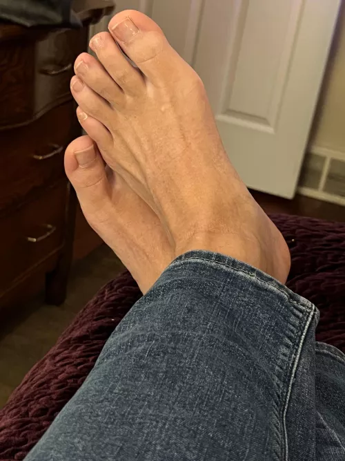 Relaxing after a busy day.