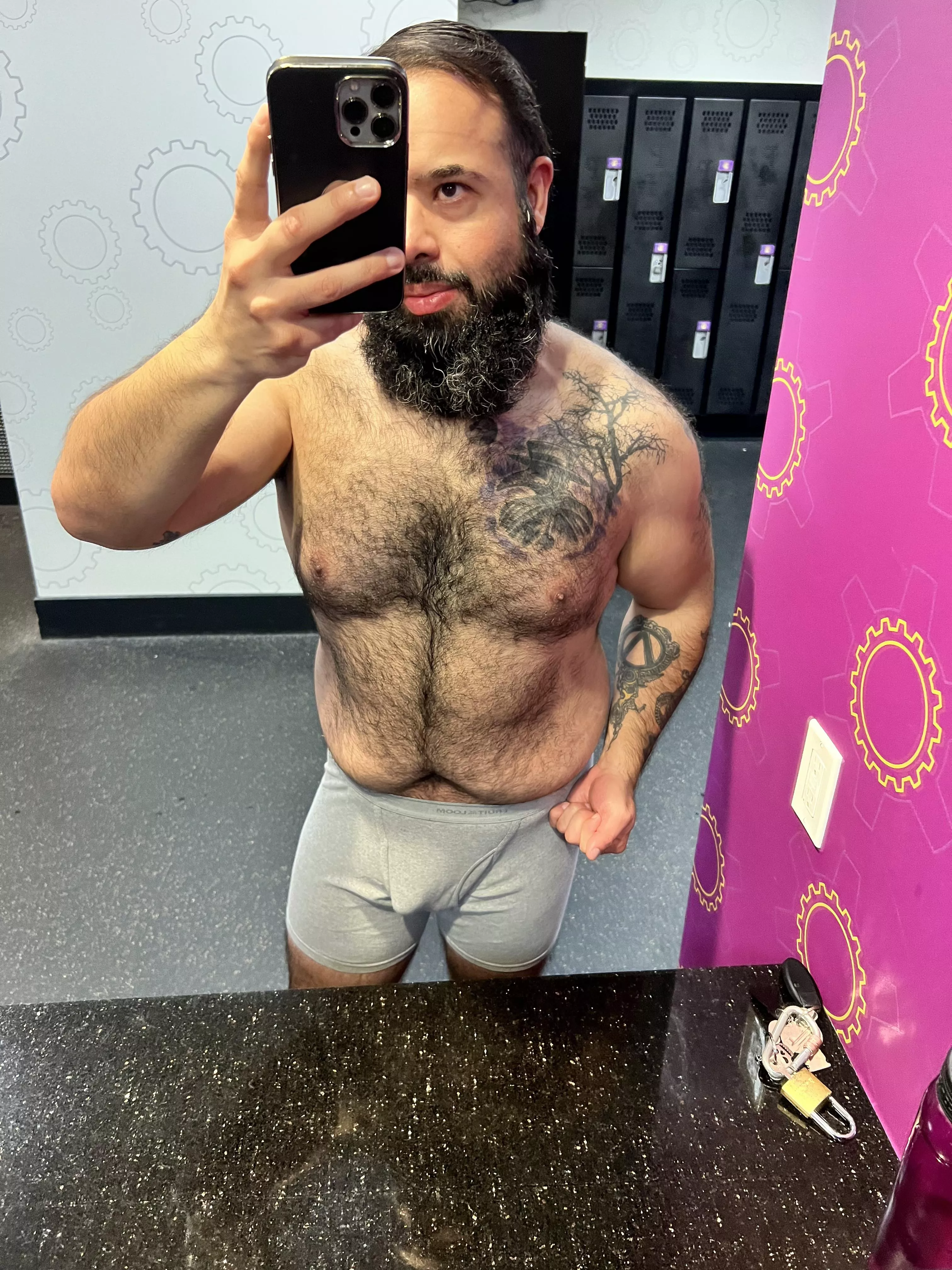 Returned to the gym this week … I have to say, results are coming fast