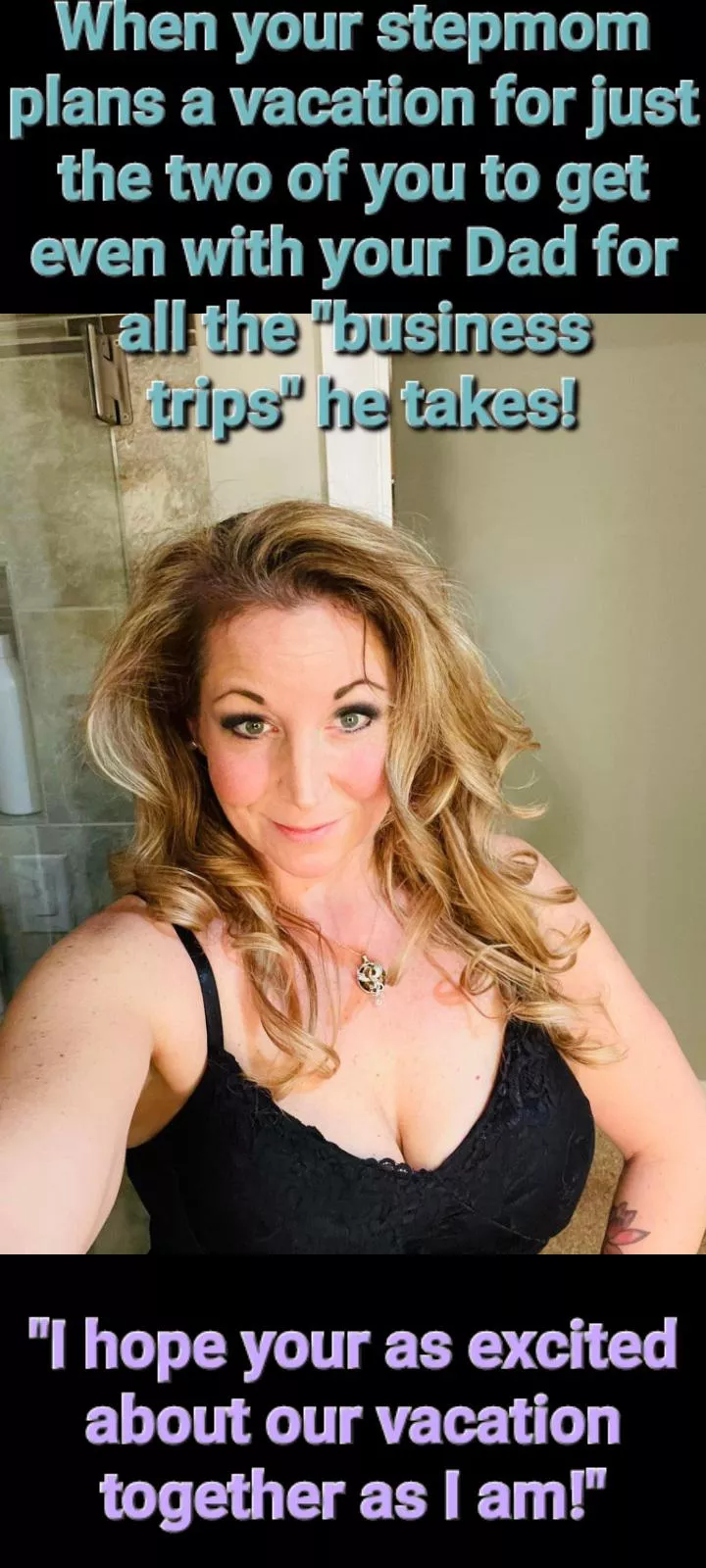 she never sends me selfies... damn she never looks this good either🤔