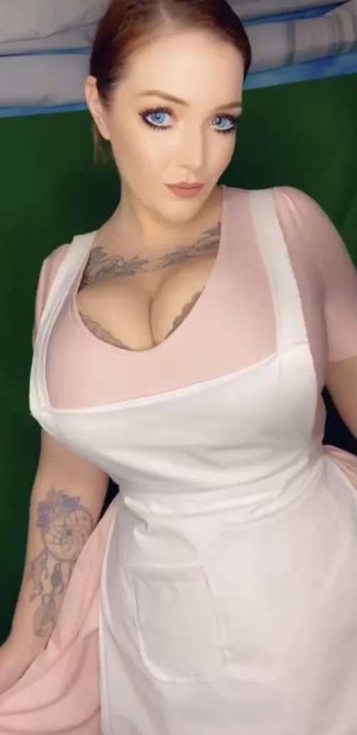 She really tried to cover em up