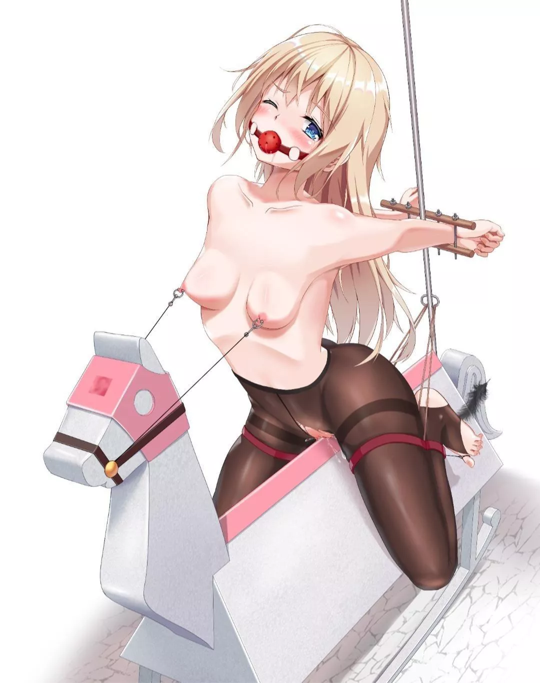 She said she likes horseback riding