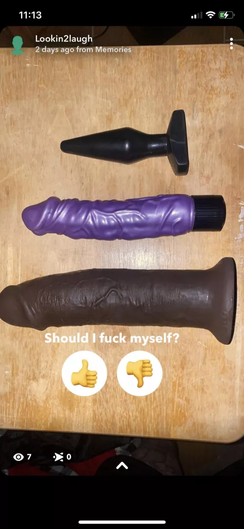 Should I or should I not? Snap Lookin2laugh