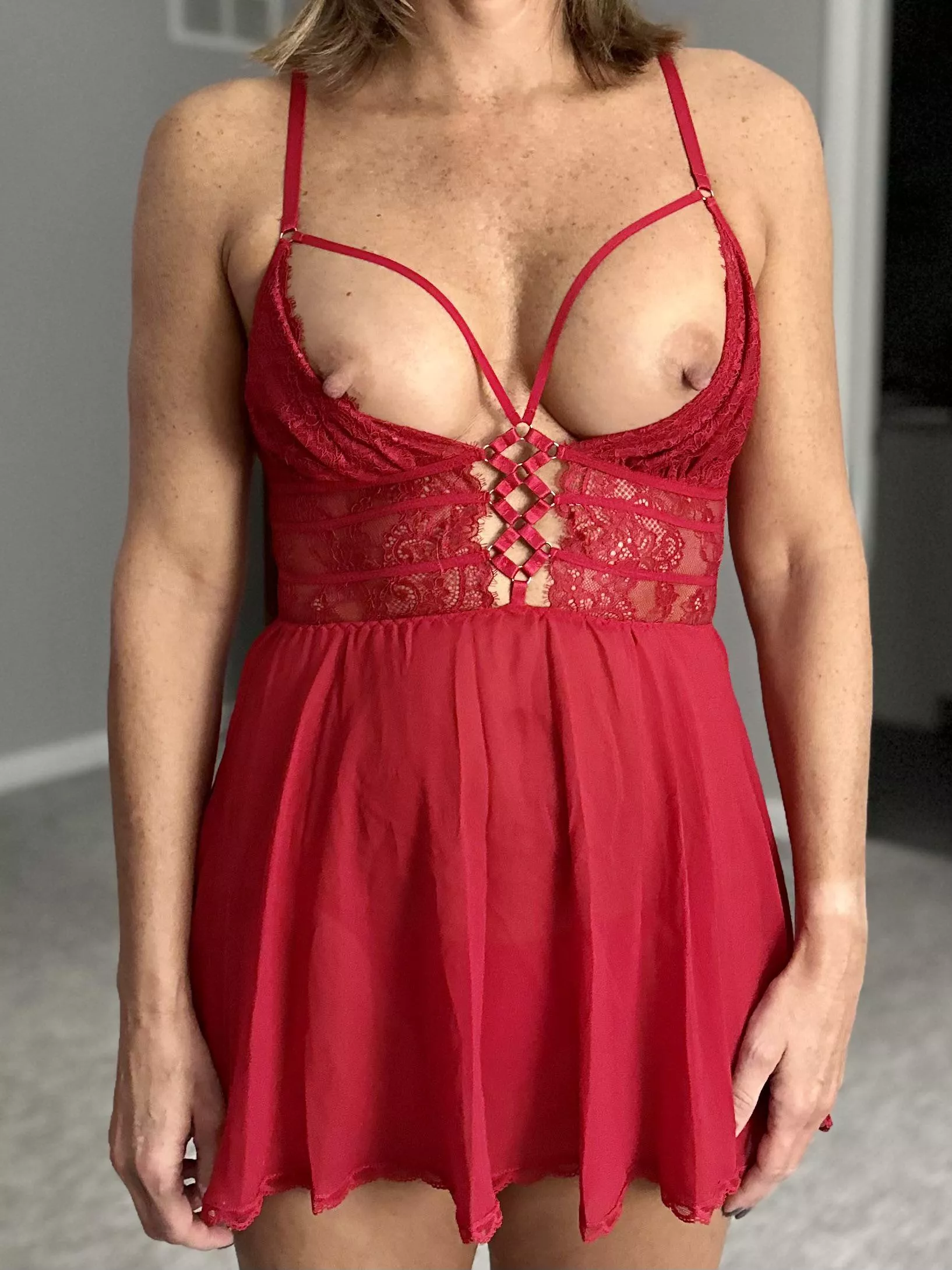 They just keep popping out. 52(f) with long nipples.