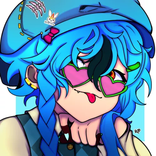 This is my oc Luka! uwu gihihihih