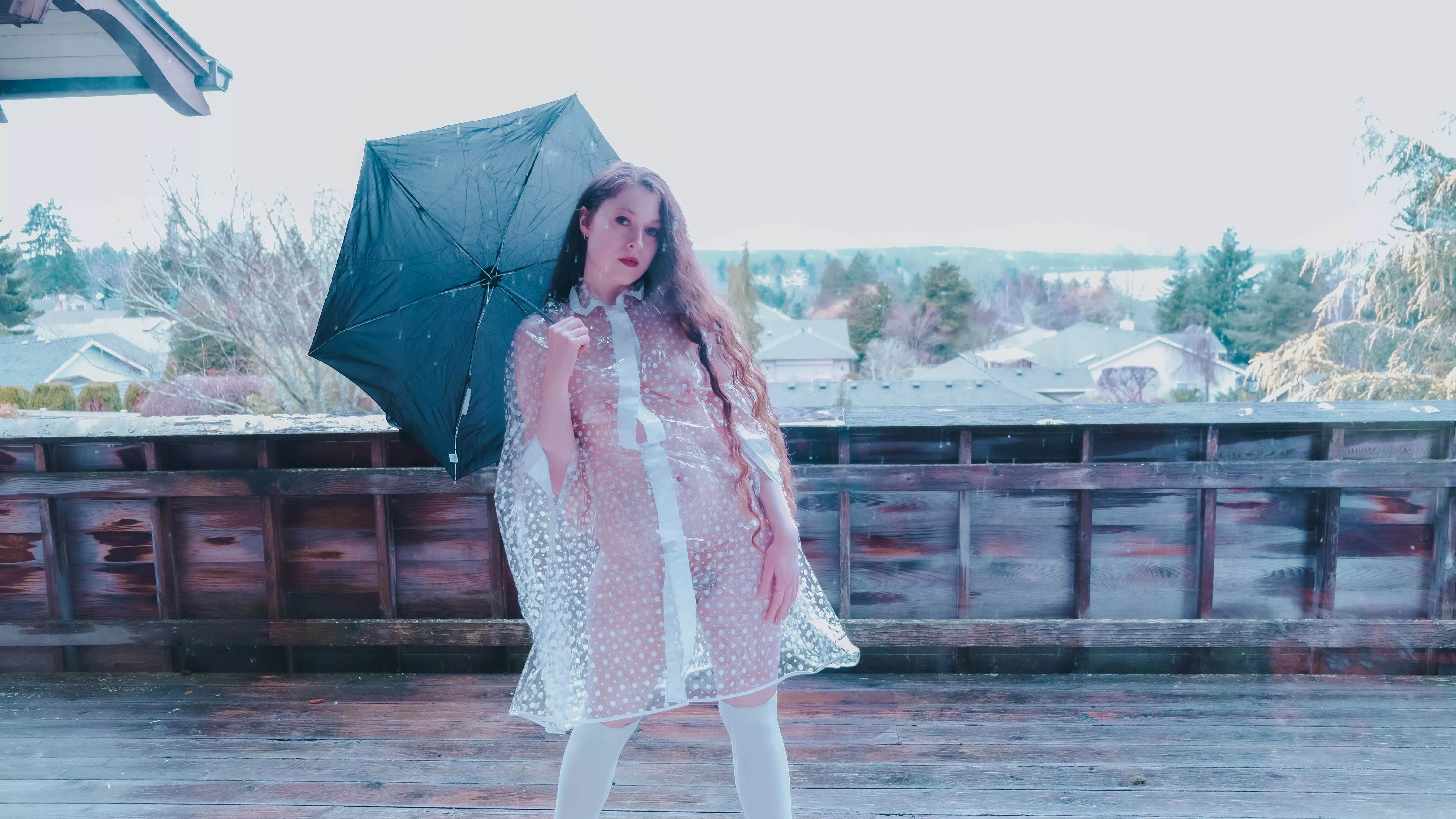 When you're an exhibitionist, this is your rain coat.