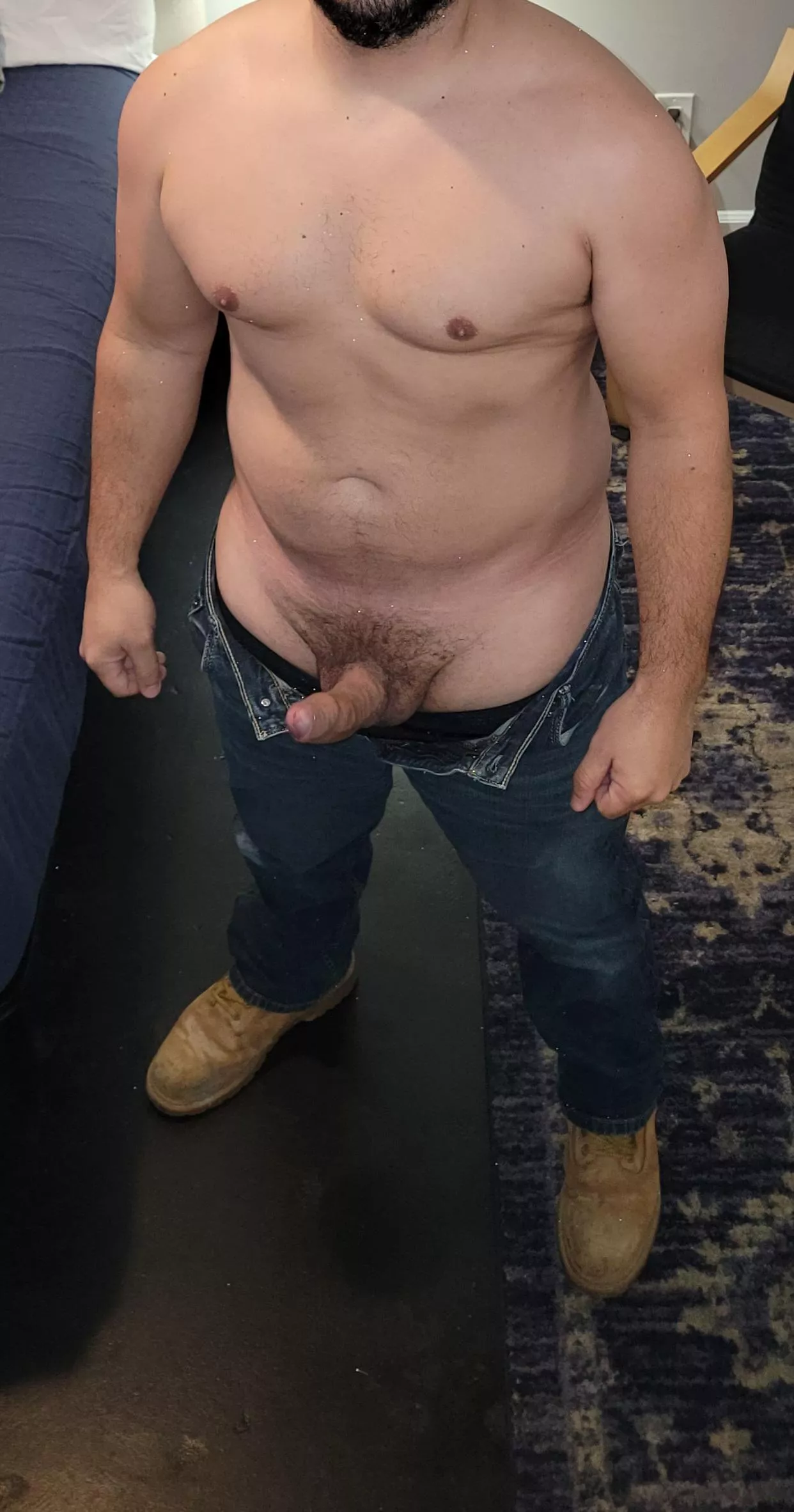 [38] can't wait to get out of these work clothes.