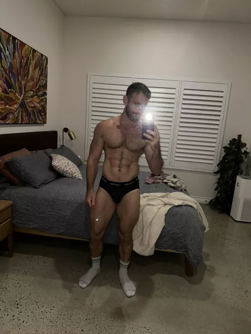 6 months of chicken and rice and strength training. Finally seeing the results