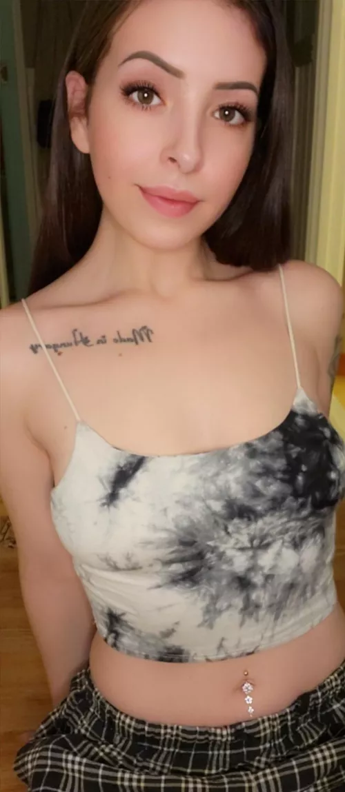 99% of my tops are crop tops