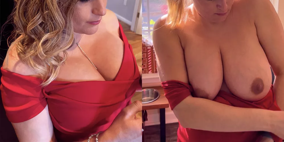 All Smiles When the Dress Comes Off