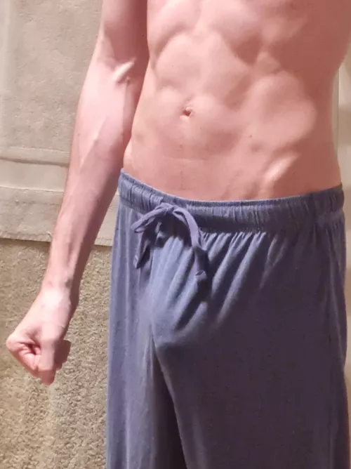 Always a bit fuller after exercising