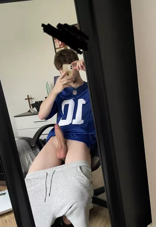 Be honest, would you let me fuck you after football practice? ;)