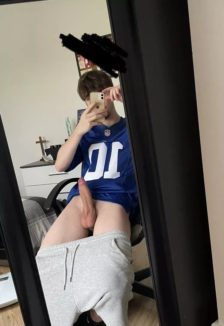 Be honest, would you let me fuck you after football practice? ;)