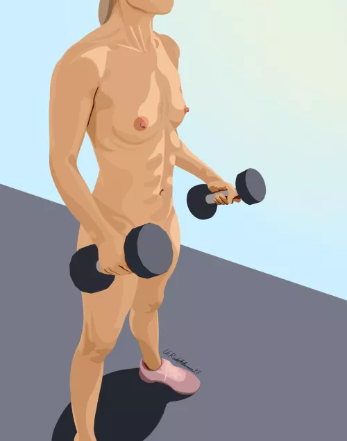 Beauty in Strength by me