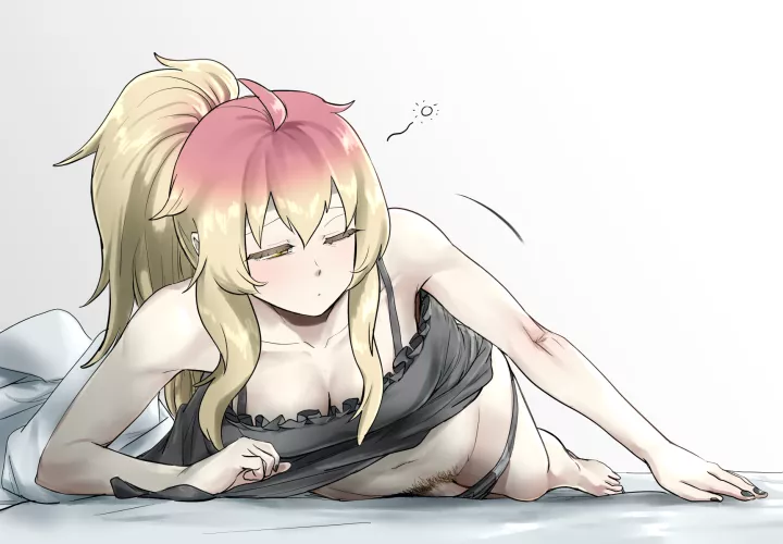 Byakuren Hijiri Waking Up (Nekobatake) [Touhou]