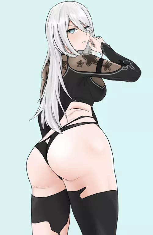 Caught staring by A2 (OC)