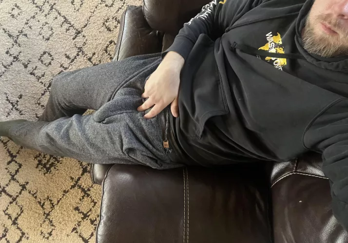 Classic grey sweats outline