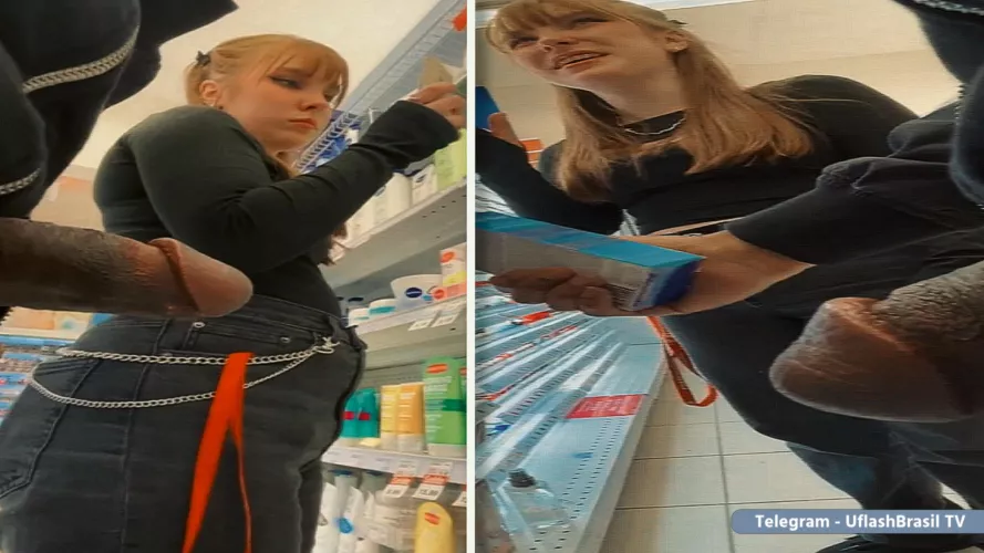 Conversando com uma ruivinha na SexShop 🔥