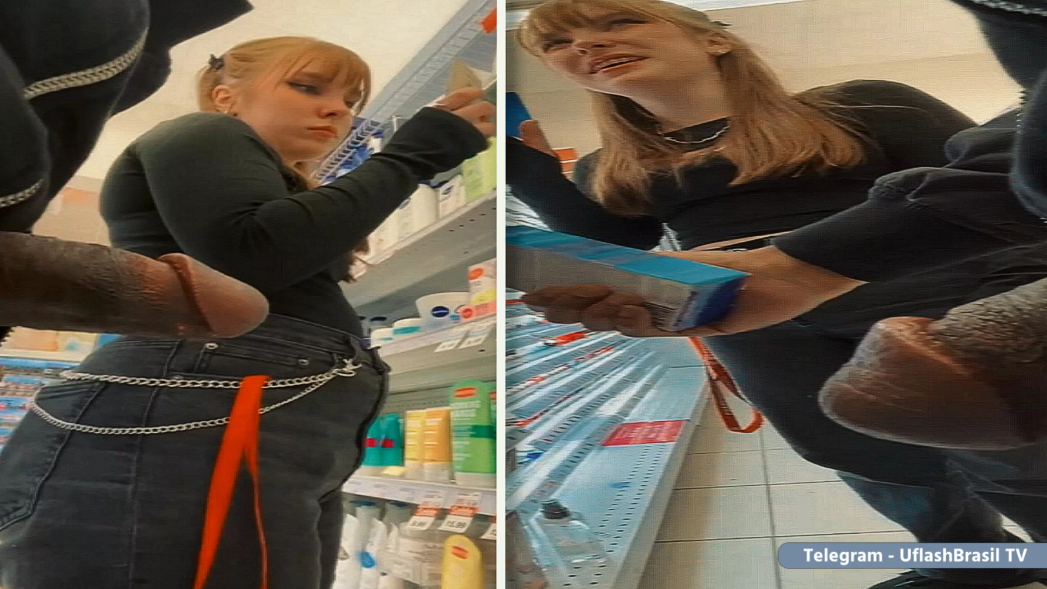 Conversando com uma ruivinha na SexShop 🔥