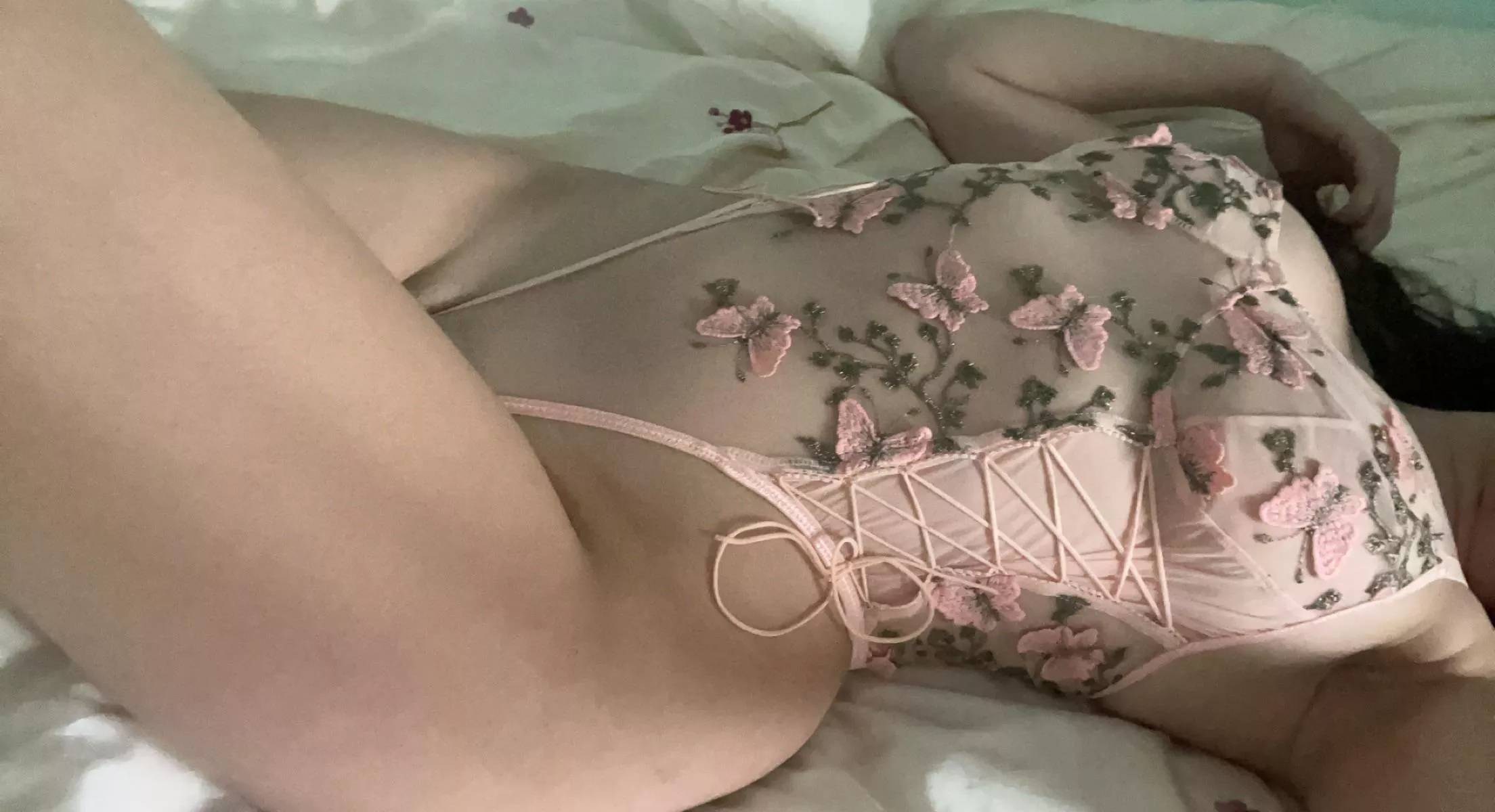 Do you like my flower corset?