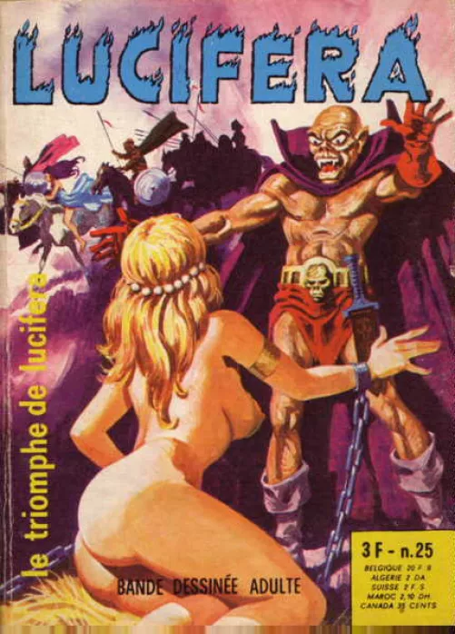 Etrigan, what are you doing here!? [Lucifera#25 Aug 1974]