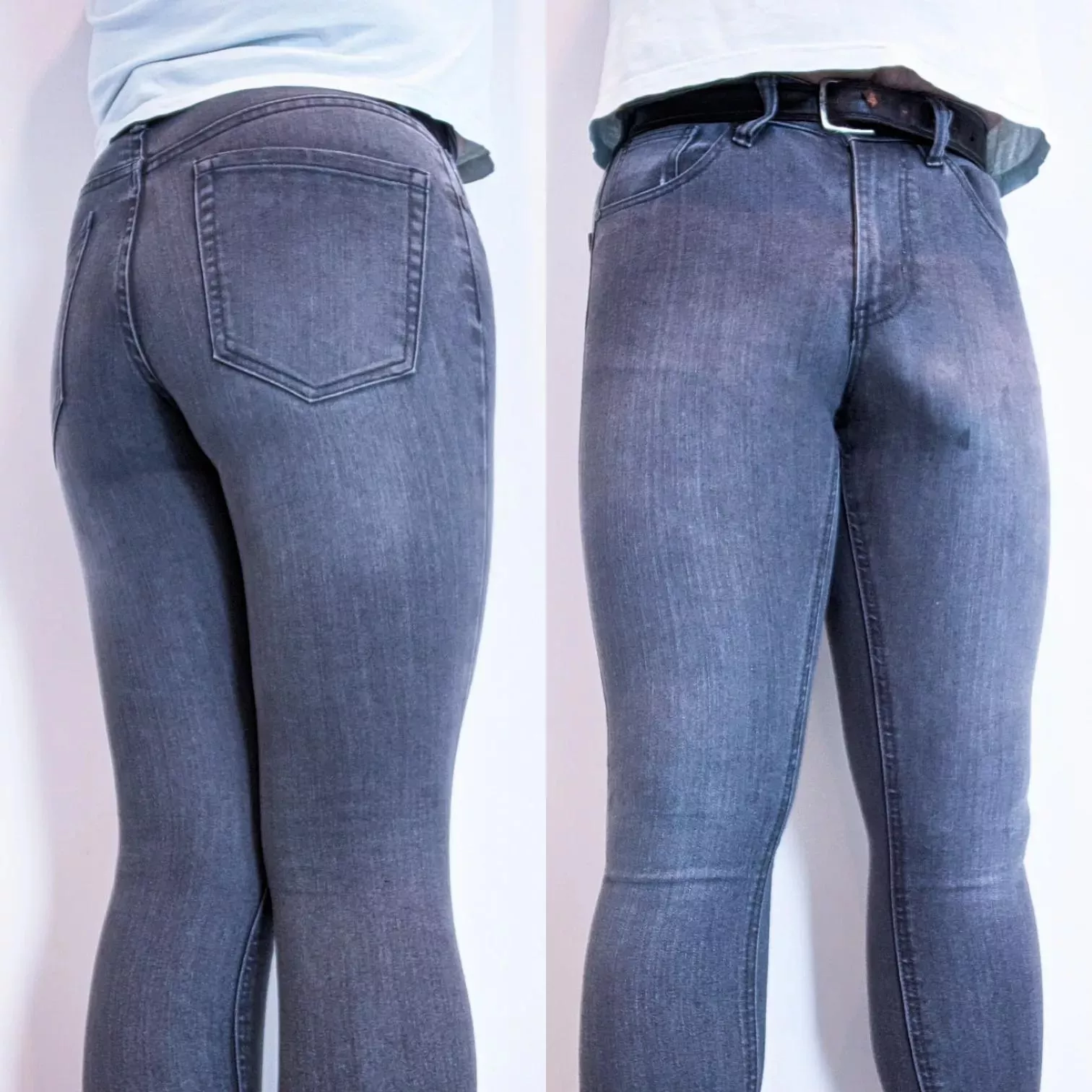 feeling happy in these skintight jeans