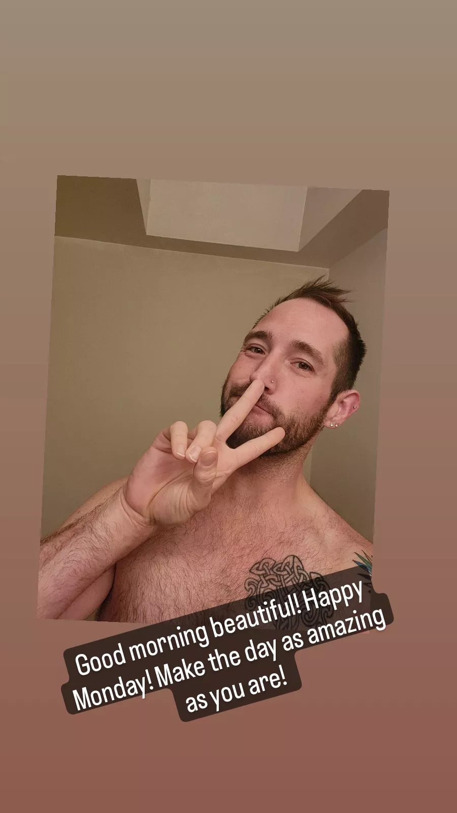 happy Monday beautiful!