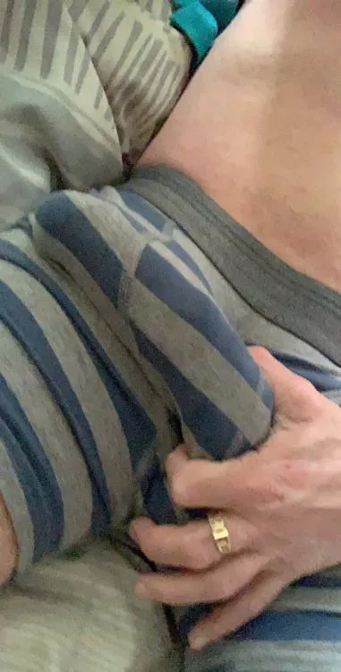 Hard in my boxers who’s gna join me