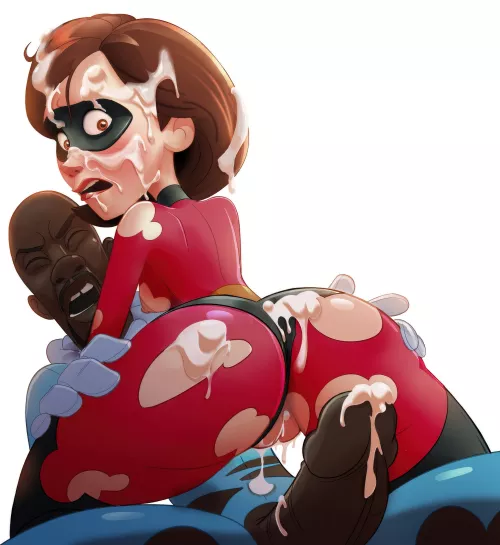 Helen Parr and Violet Parr - (The Incredibles) - [Datguyphil]