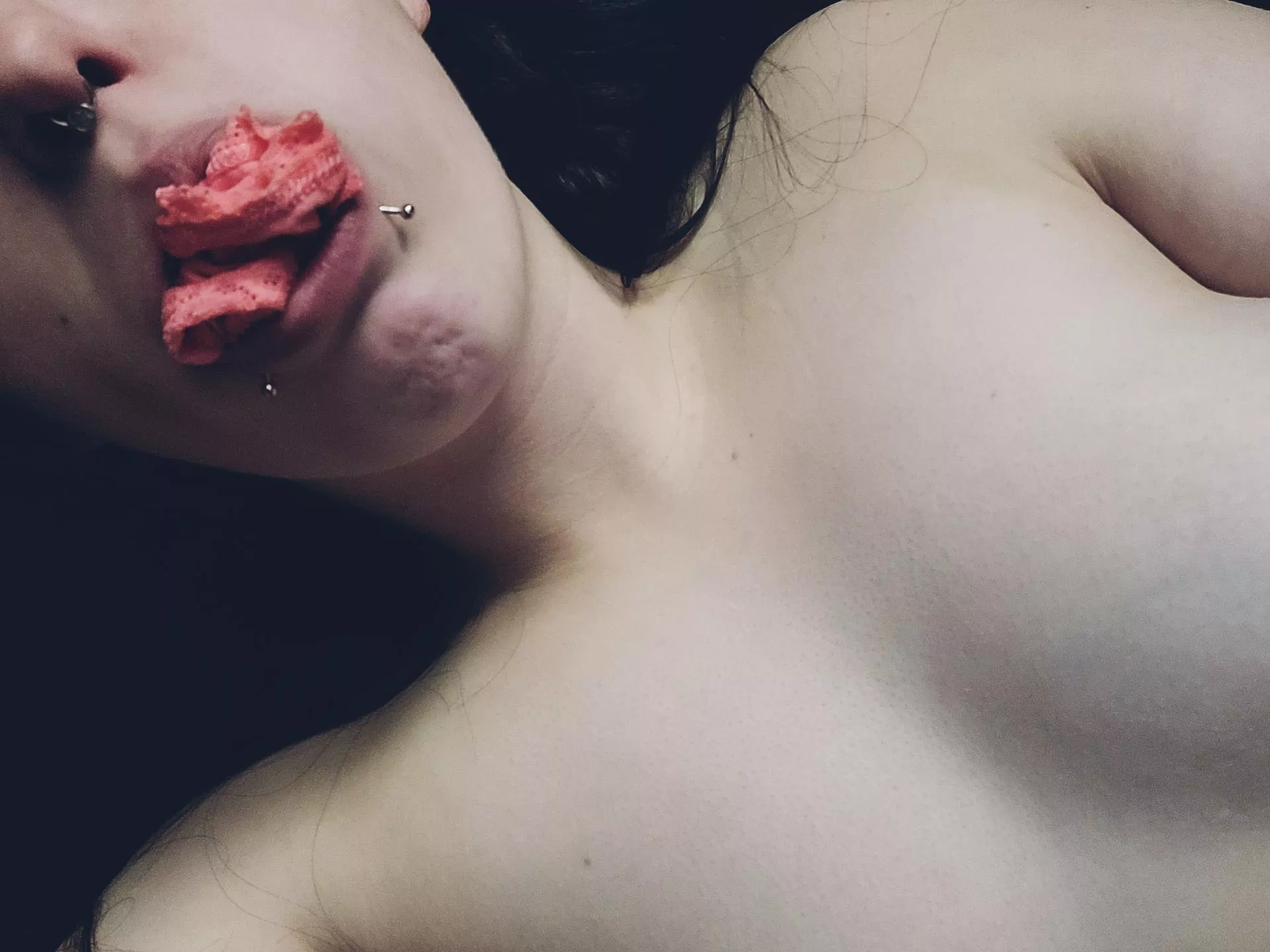 I came in my panties then gagged myself with them