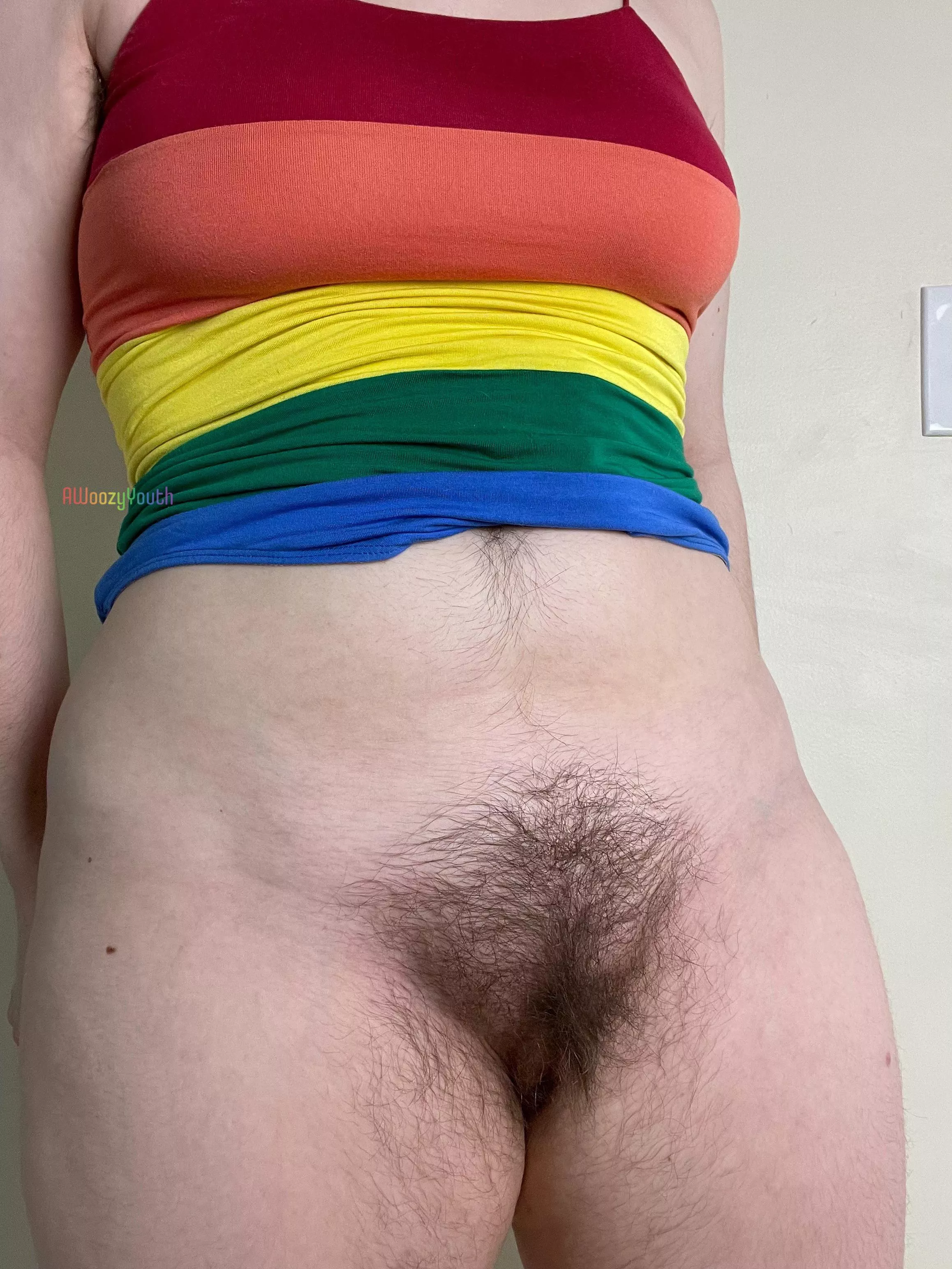 I hope you like it hairy